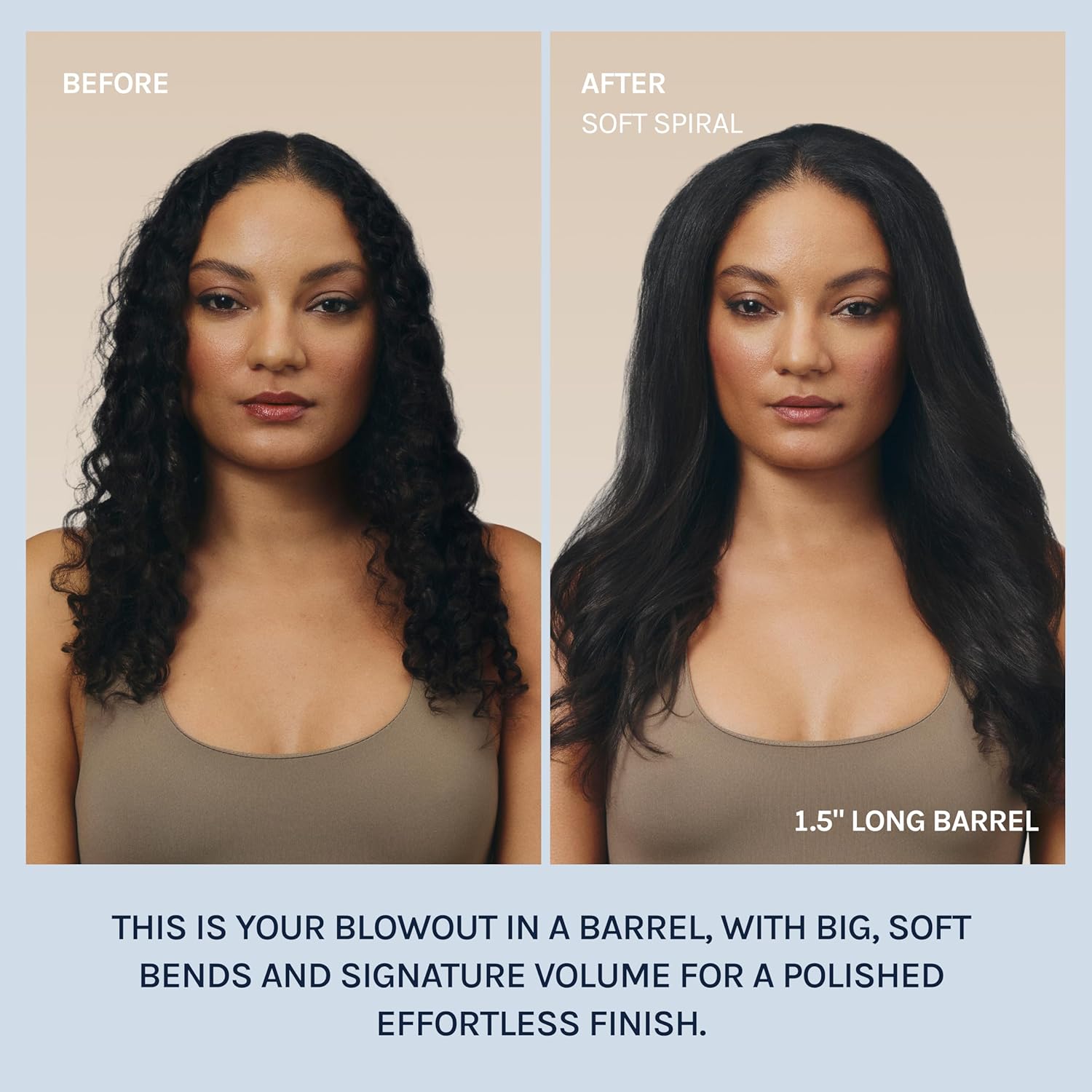 Long Barrel Curling Iron | Bio Ionic Moisture Heat Hair Curler encalife