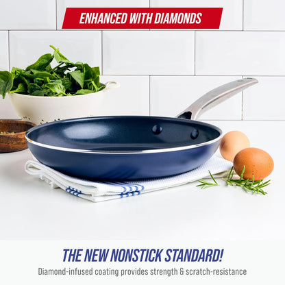 Non-Stick 10-Inch Ceramic Frying Pan encalife