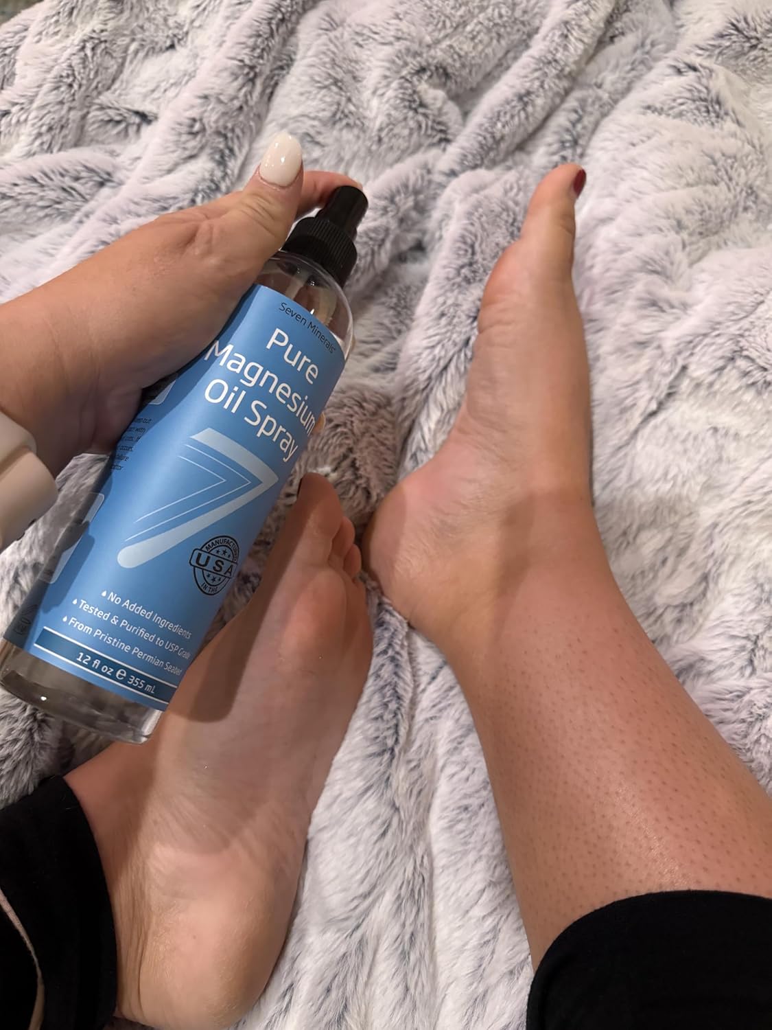 Extra Strength Magnesium Oil Spray for Relaxation Sleep encalife