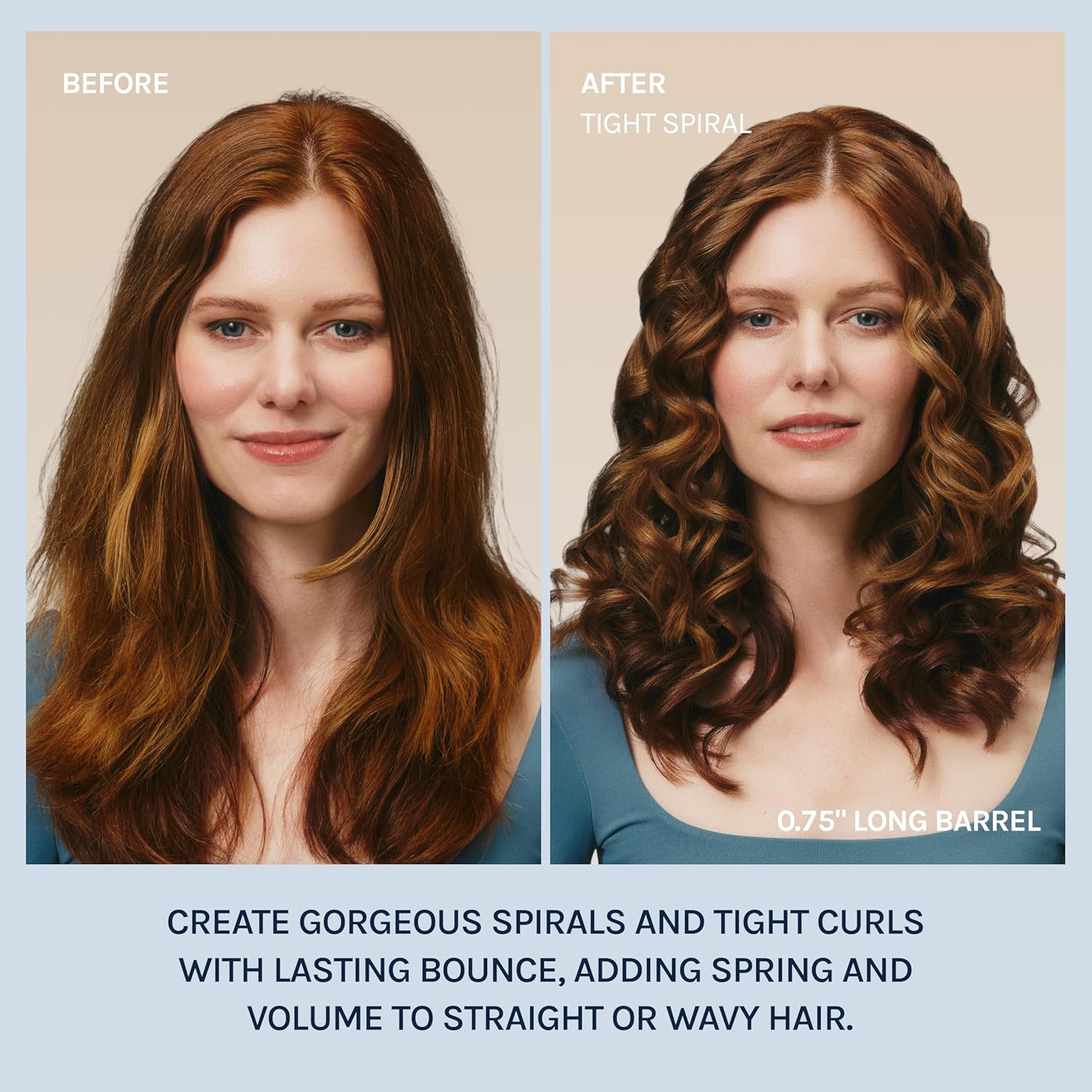 Long Barrel Curling Iron | Bio Ionic Moisture Heat Hair Curler encalife