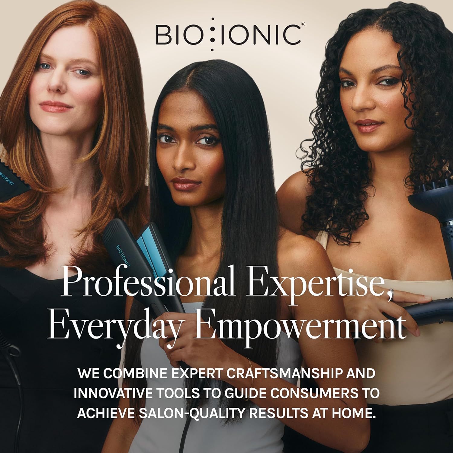Long Barrel Curling Iron | Bio Ionic Moisture Heat Hair Curler encalife