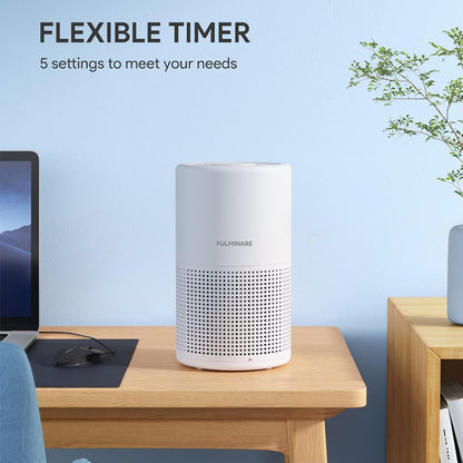 Air Purifier Bedroom HEPA | Quiet Small Portable Cleaner encalife