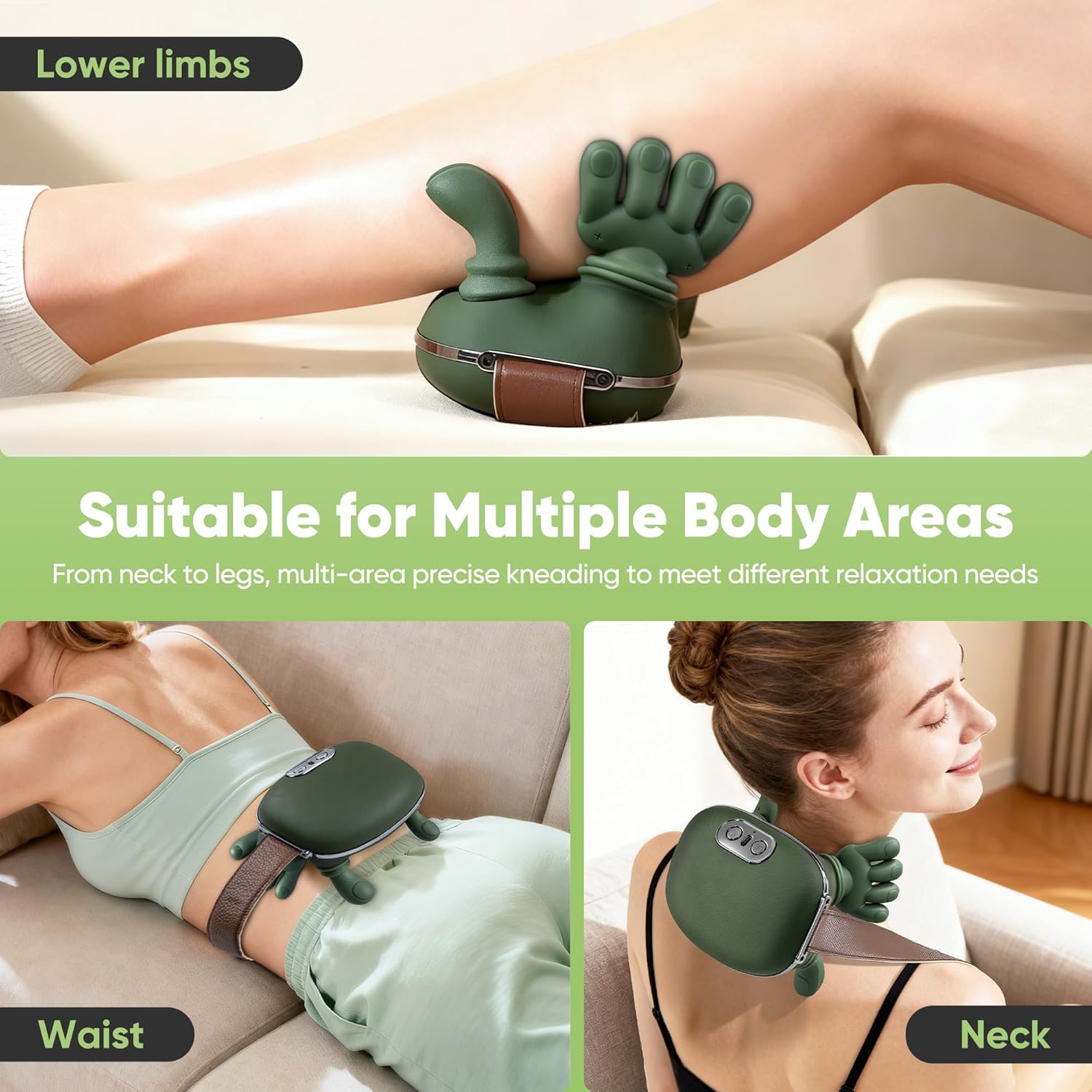 Neck & Shoulder Massager I 4D Heated encalife