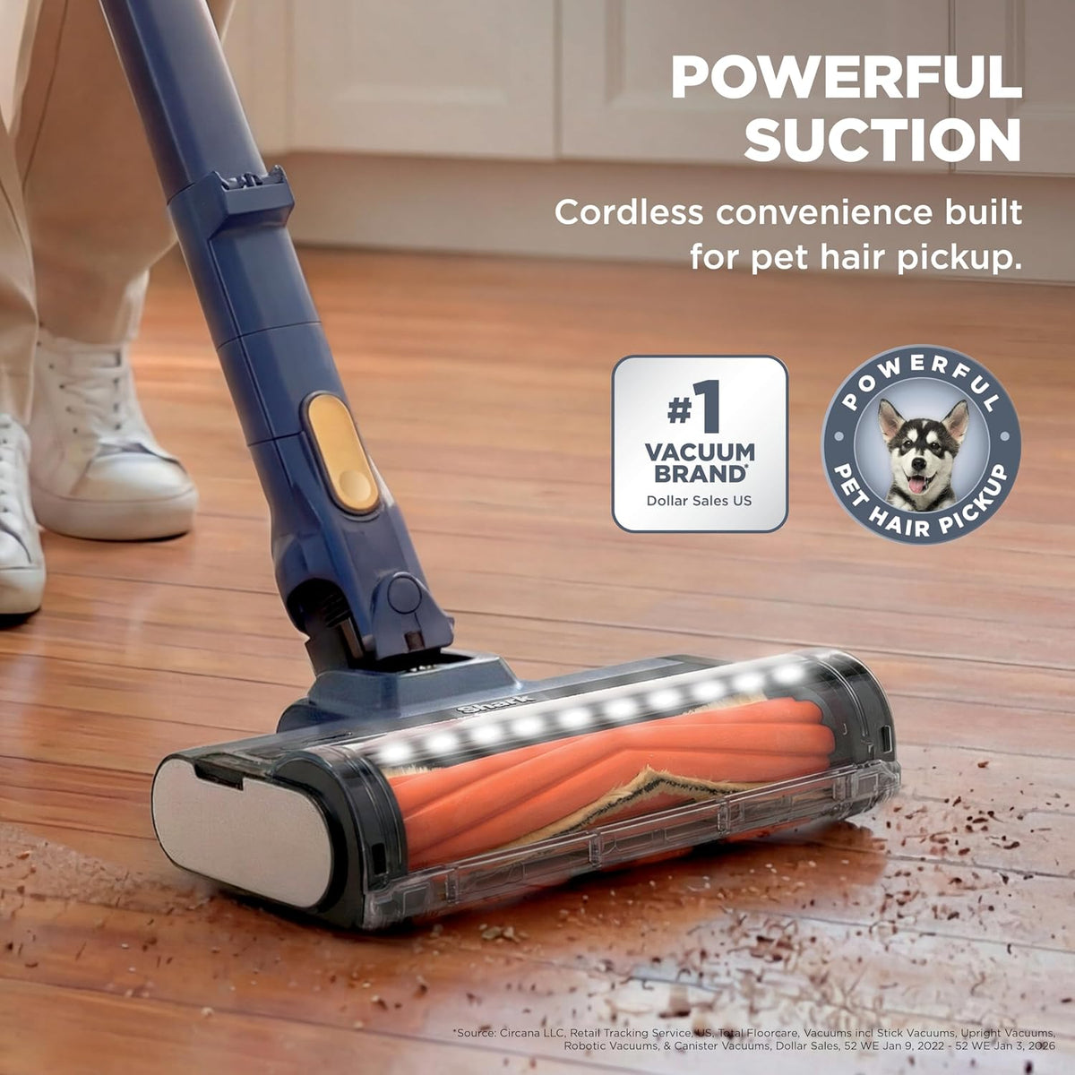 Lightweight Cordless Vacuum For Pet Hair encalife
