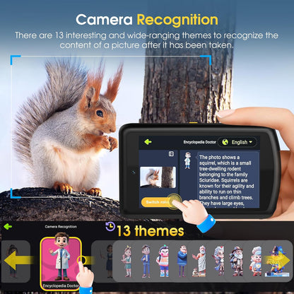 AI Digital Camera with Autofocus – Smart Dual Lens Camera for Beginners encalife
