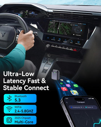 Wireless CarPlay Adapter Ultra Mini encalife