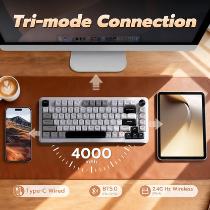 E-YOOSO Z82 75% Wireless Mechanical Keyboard encalife