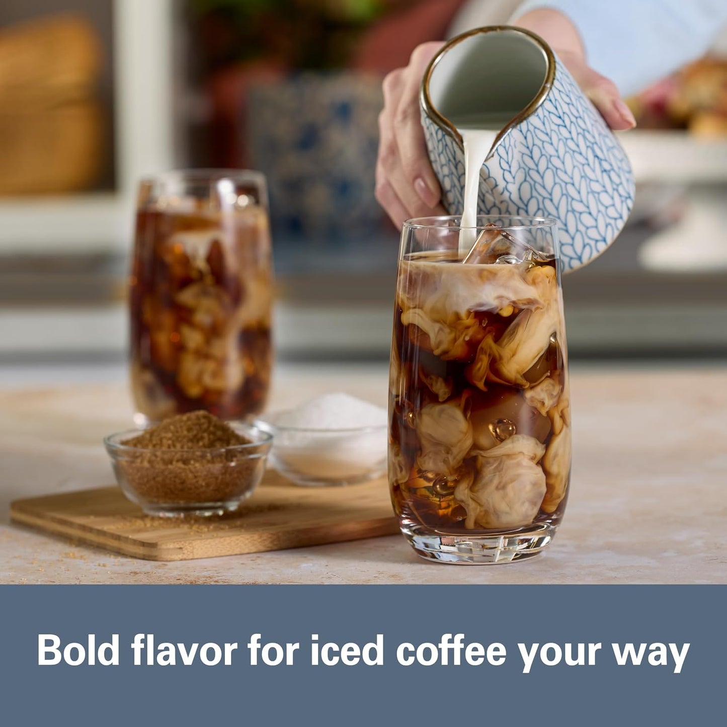 2-Way Hot Iced Single Serve Coffee Maker encalife