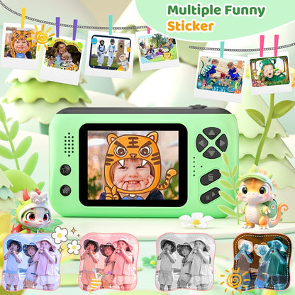 Kids Camera with 1080P Video &amp; 32GB Card encalife