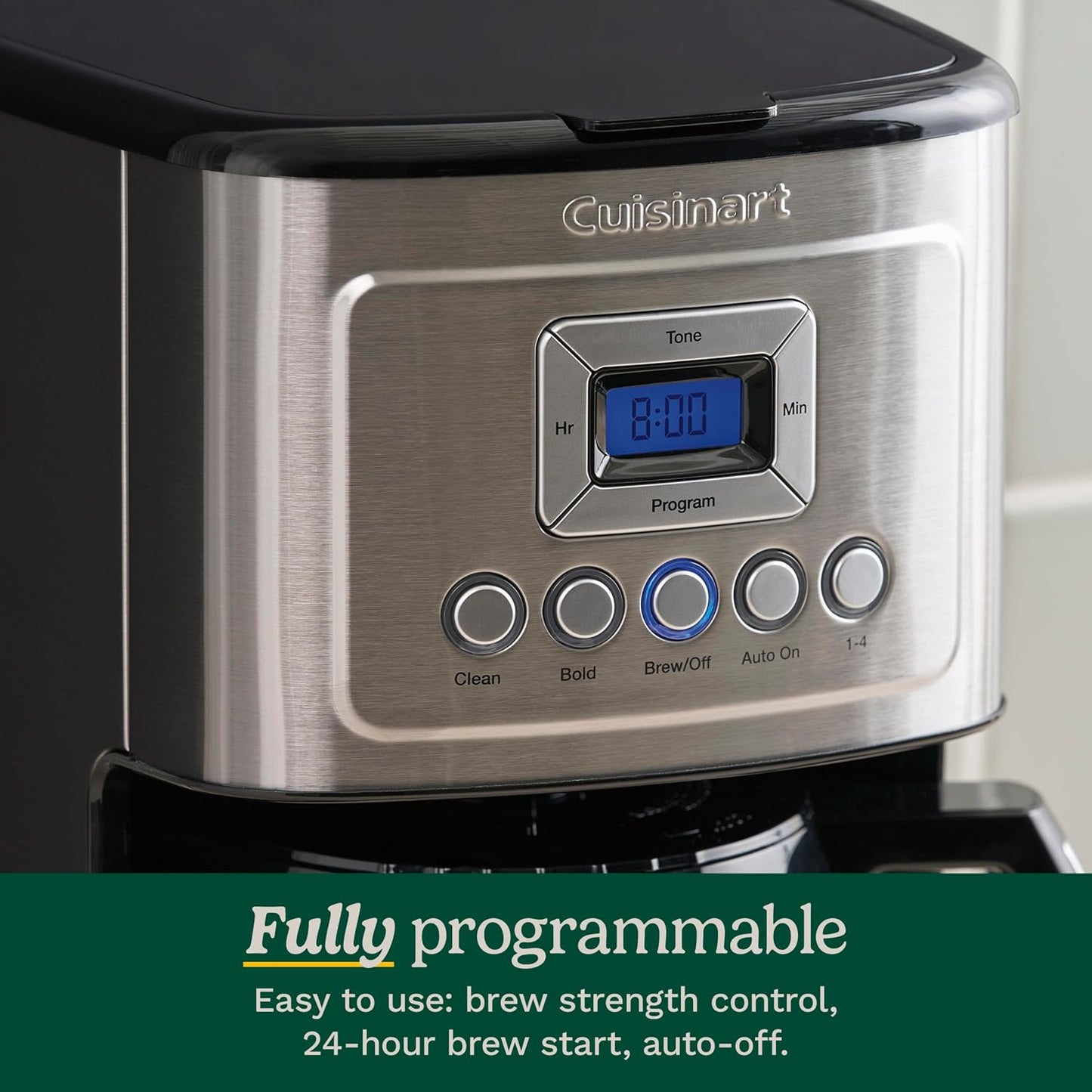 12-Cup Programmable Thermal Carafe Drip Coffee Maker encalife