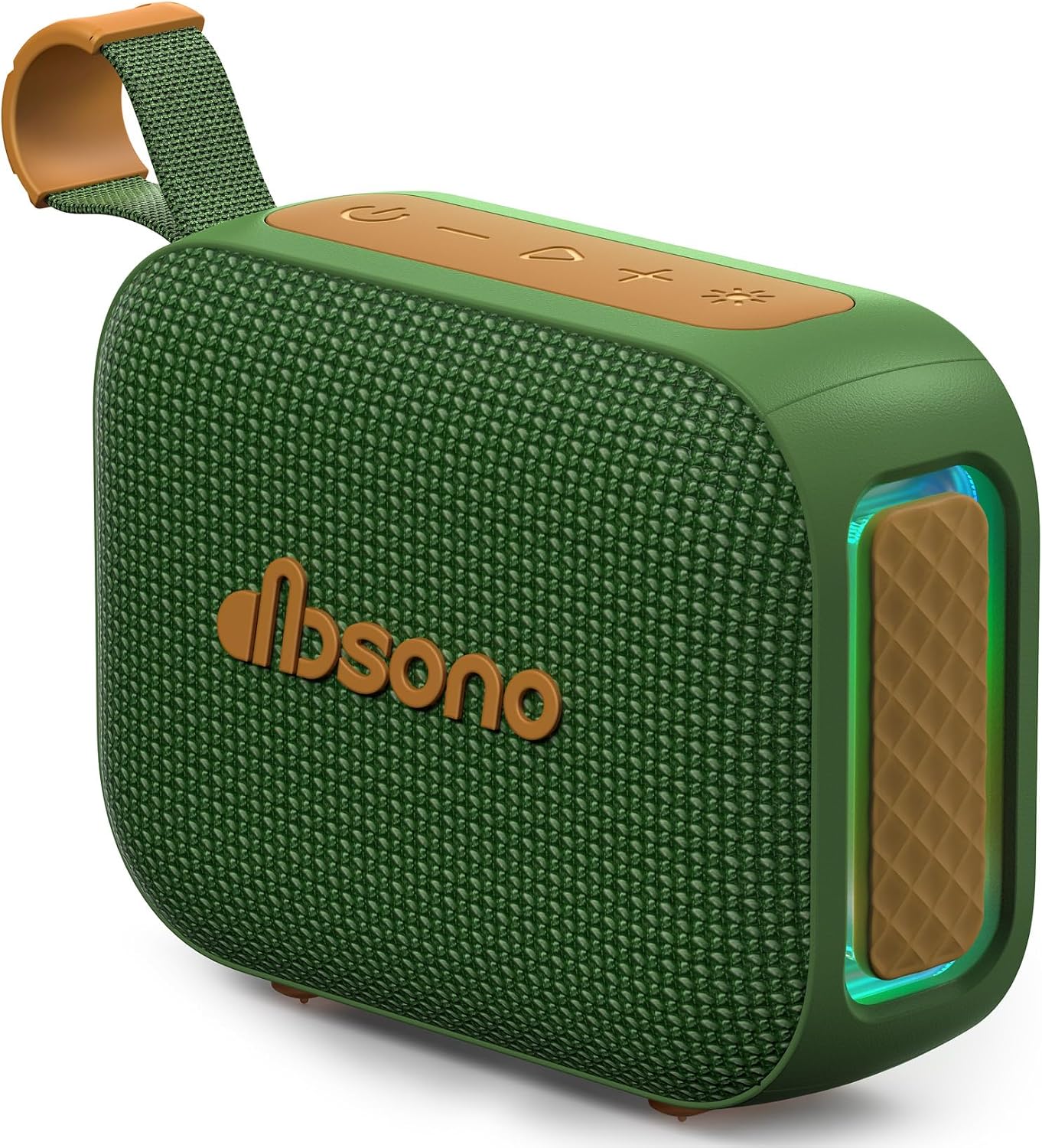 Powerful 10W Waterproof Bluetooth Speaker With Lights encalife