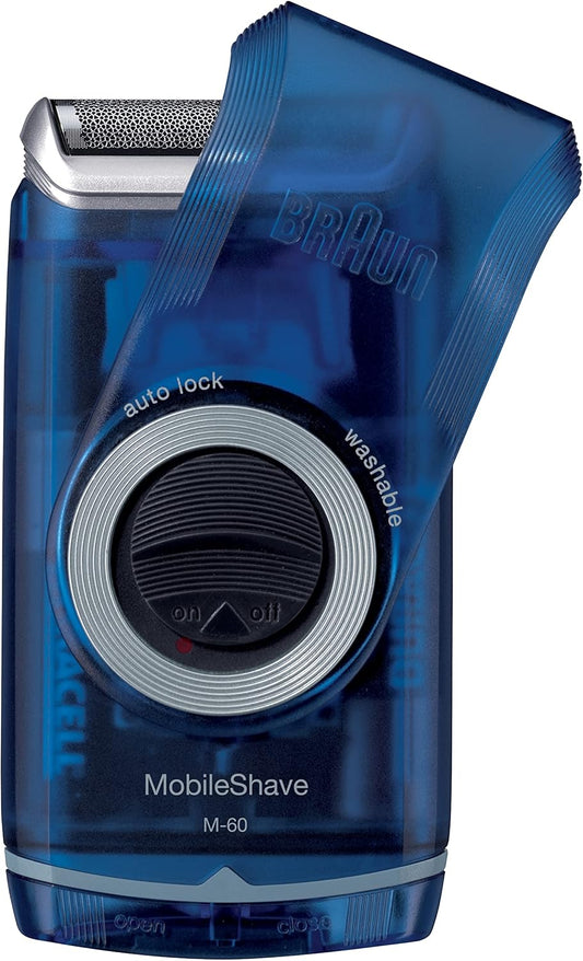 Braun M60b electric razor men’s washable mobile foil shaver