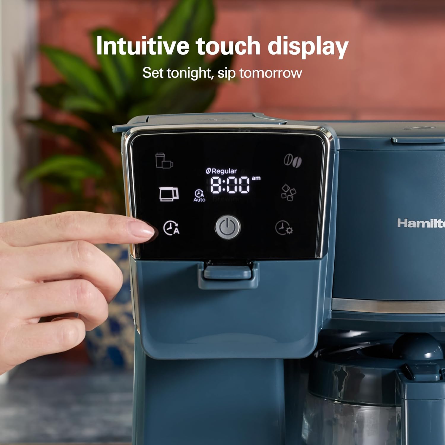 2-Way Hot Iced Single Serve Coffee Maker encalife