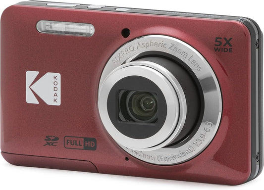Kodak PIXPRO FZ55 Red Digital Camera