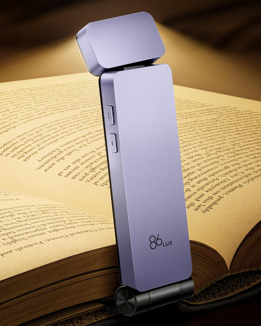 Rechargeable LED Book Light With Memory Brightness Control encalife