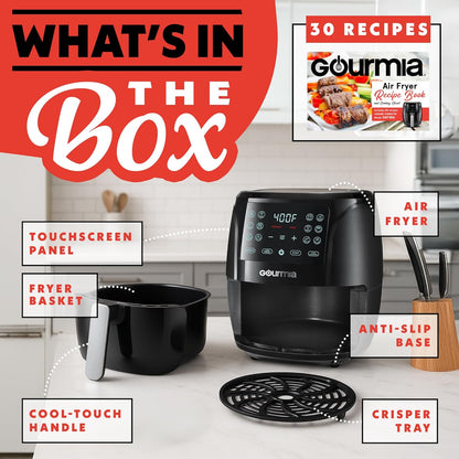 4QT Digital Air Fryer – Compact Oil-Free Cooker with Presets encalife