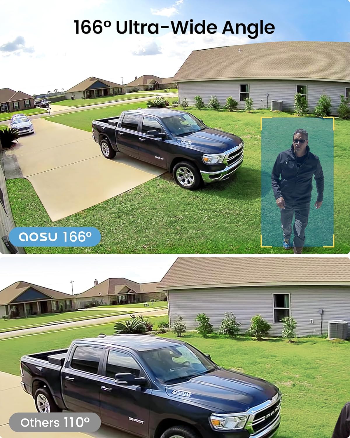 2K Wireless Security Camera I Outdoor System, Night Vision encalife