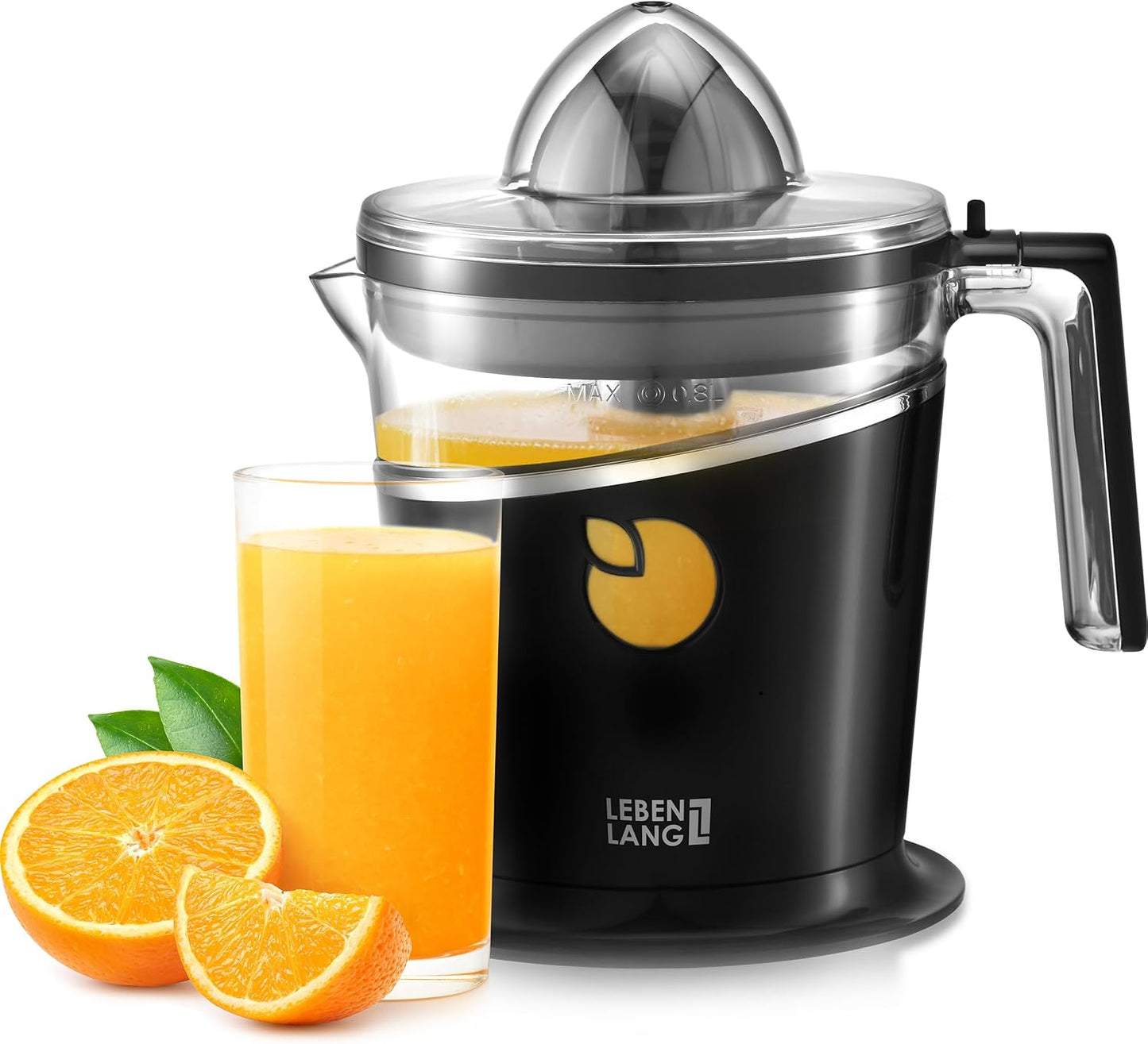 Electric Juicer Citrus | BPA-Free Orange & Lemon Juicer with Pulp Control