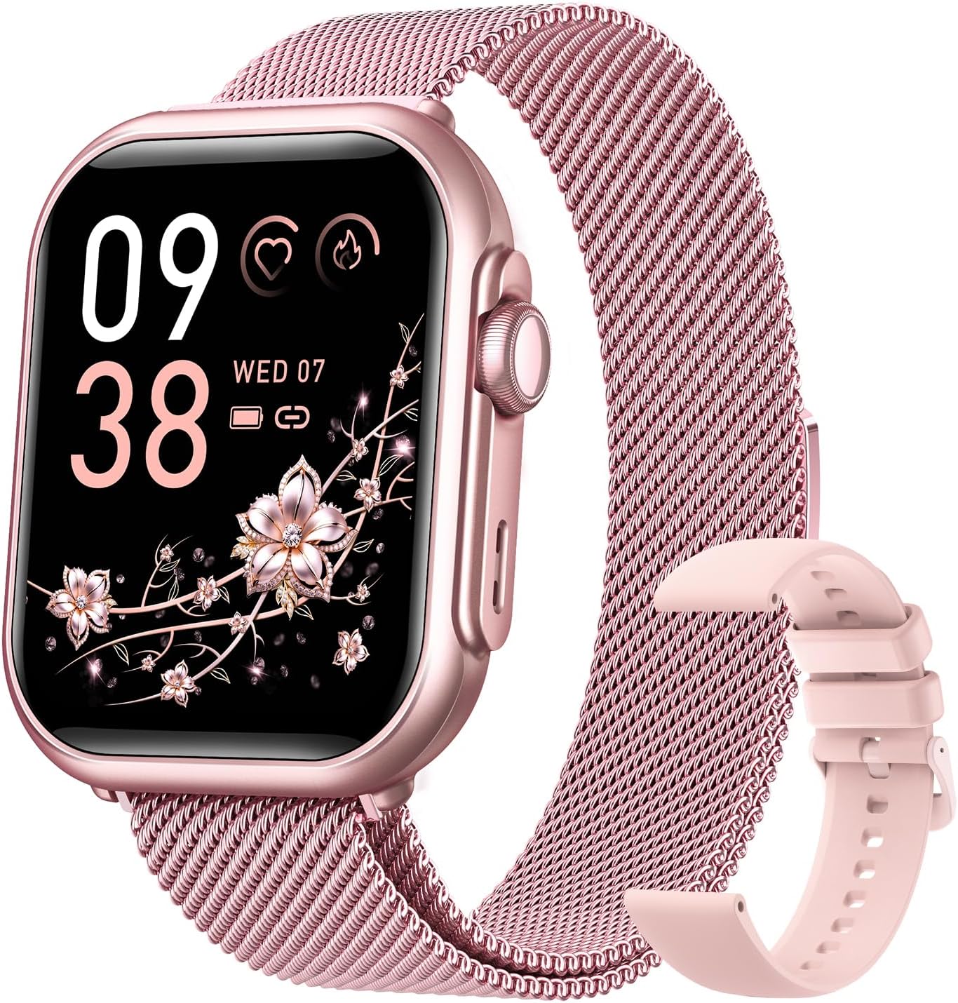 Smart Watch for Women with Calling, 1.83” HD Fitness Tracker