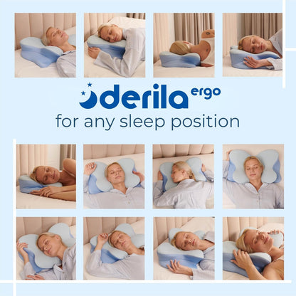 Cooling Memory Foam Pillow for Neck Support encalife