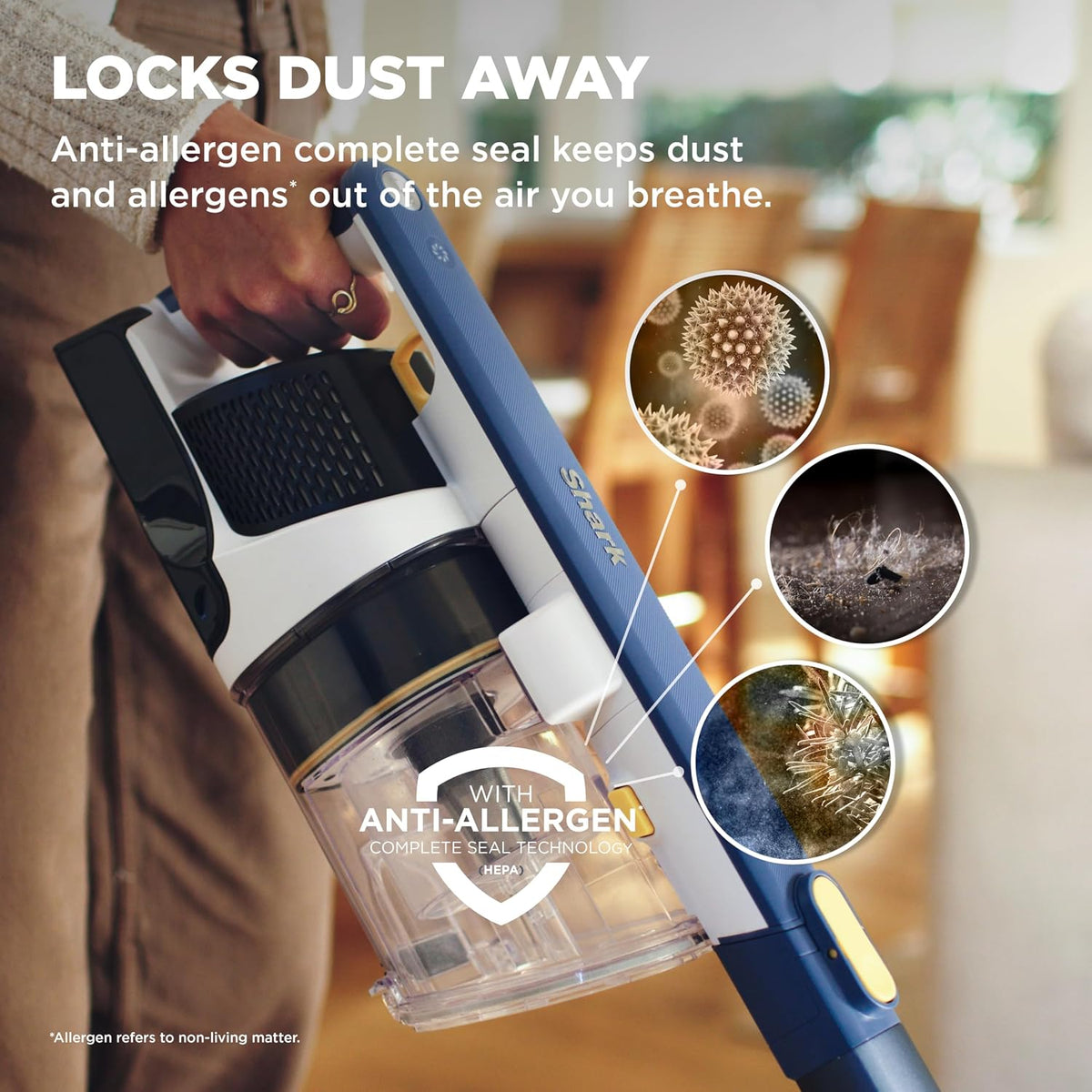 Lightweight Cordless Vacuum For Pet Hair encalife