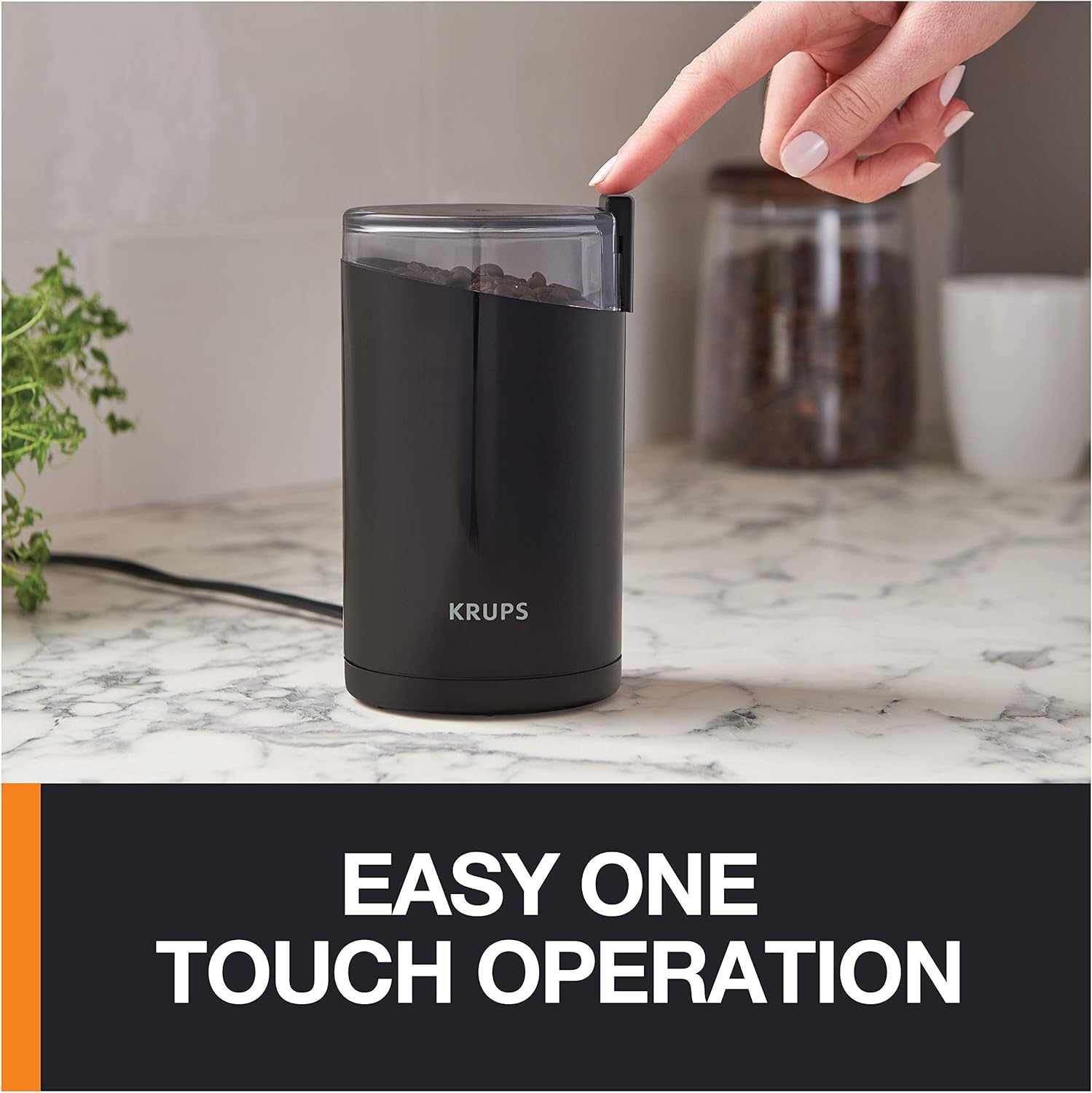 Precision Electric Coffee Grinder – 200W encalife