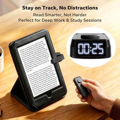 Page Turner Remote With Timer and Book Light encalife