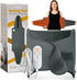 electric heating pad with wrap around design for back and body comfort