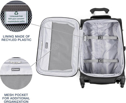Maxlite 5 Carry-On Luggage I Lightweight Expandable Spinner encalife