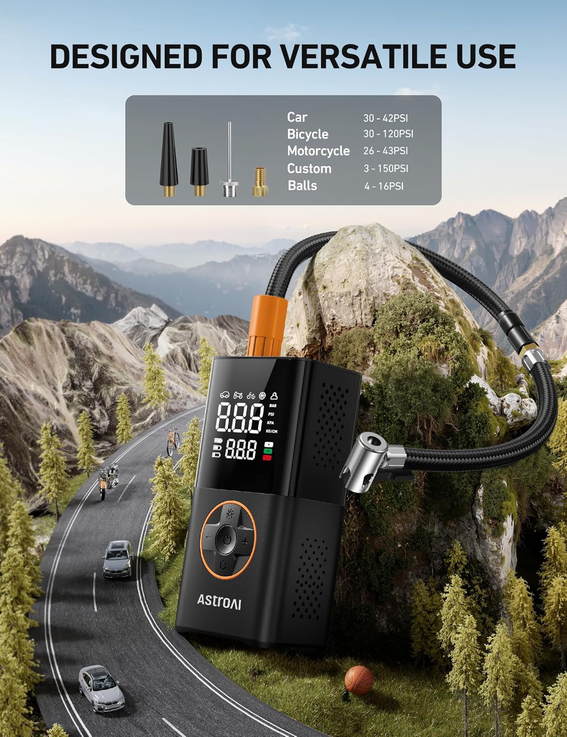 Cordless Tire Inflator For Fast Roadside Emergencies encalife