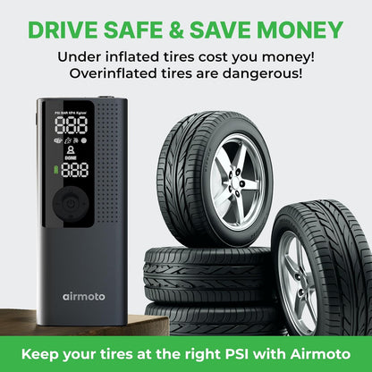 Cordless Tire Inflator For Fast Roadside Emergencies encalife