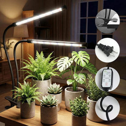 Grow Light For Indoor Plants | Full Spectrum Clamp encalife