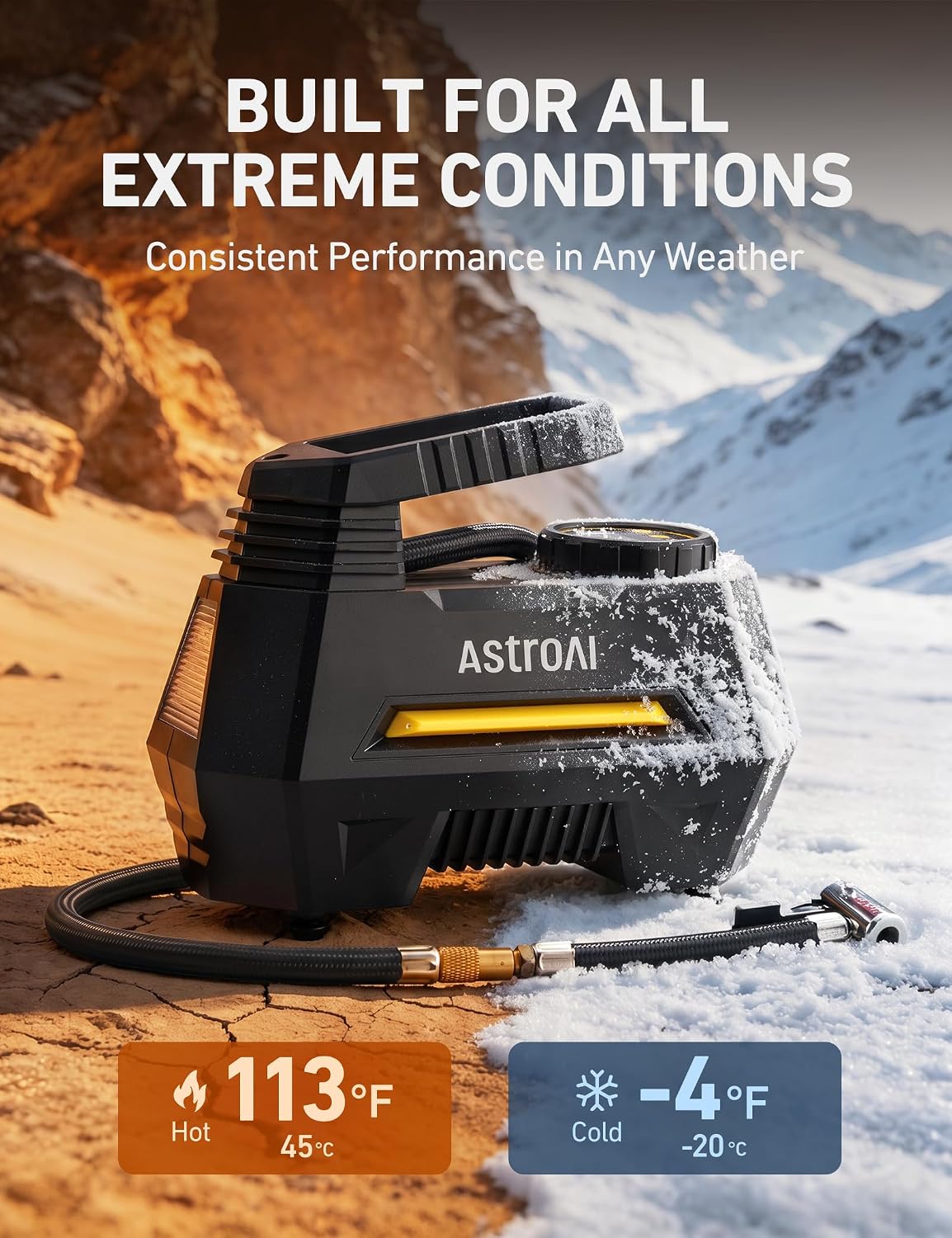 Portable Tire Inflator For Fast Roadside Emergencies encalife