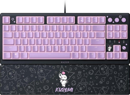 Gaming RGB Keyboard Low Profile Mechanical Pink encalife