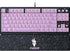 Gaming RGB Keyboard Low Profile Mechanical Pink encalife