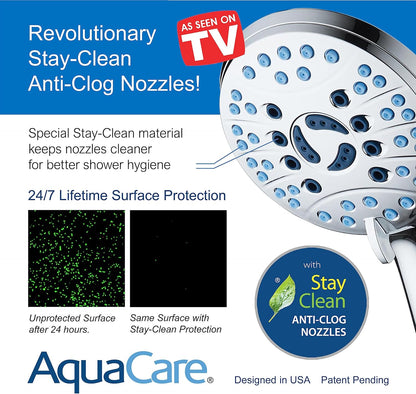 AquaCare High Pressure Handheld I Shower Head encalife