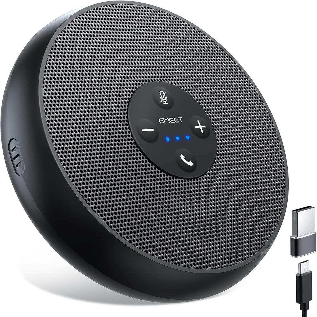 Portable Conference Speakerphone for Clearer Hybrid Meetings encalife