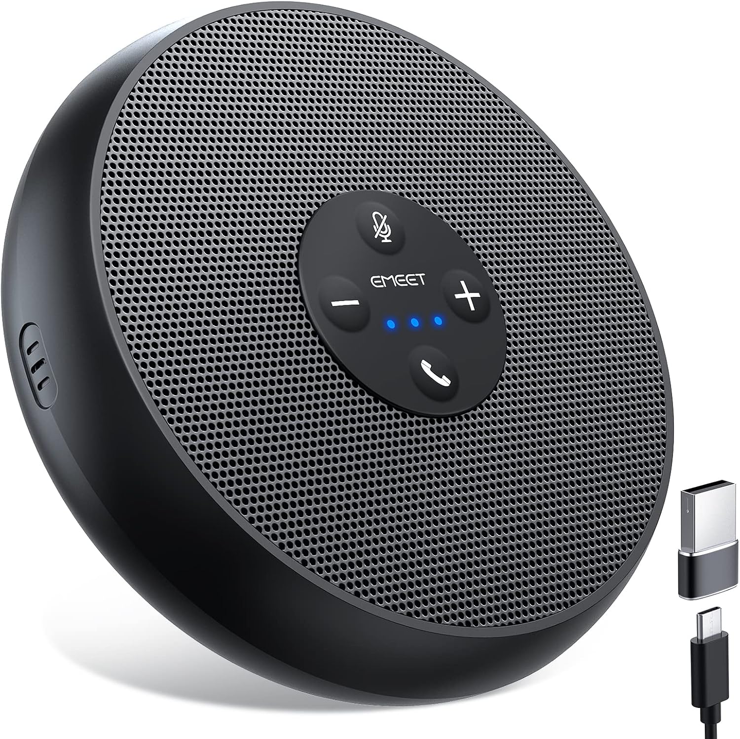 Portable Conference Speakerphone for Clearer Hybrid Meetings encalife