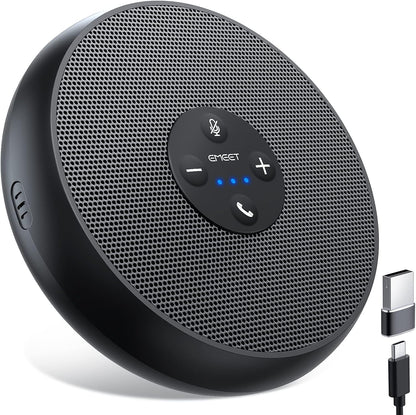 Portable Conference Speakerphone for Clearer Hybrid Meetings encalife
