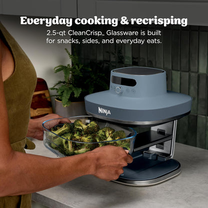 6-Quart 6-in-1 Modular Glass Air Fryer encalife