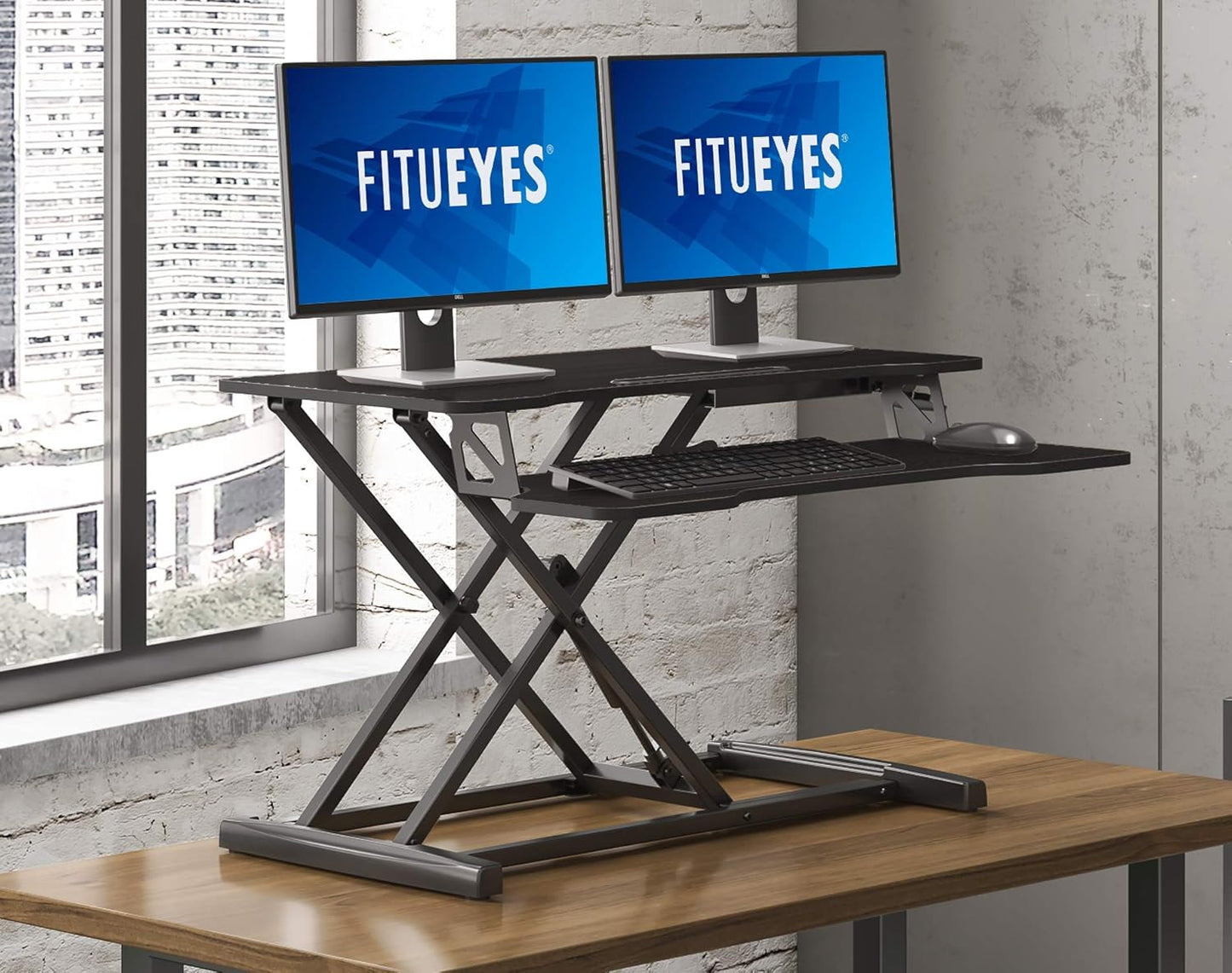 Height Adjustable Standing Desk Converter Workstation Riser encalife