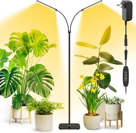 Grow Lights for Indoor Plants I Dual head LED