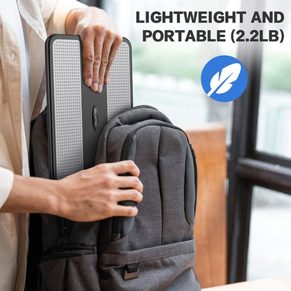 Portable Laptop Lap Desk Retractable Mouse Tray encalife