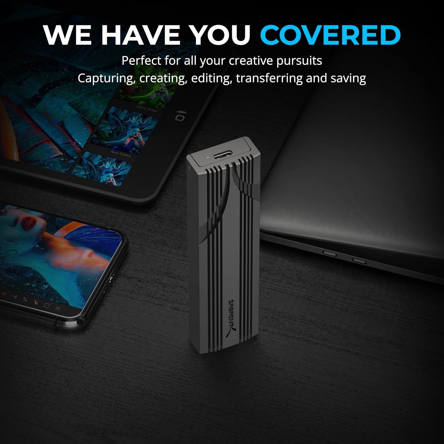 Portable NVMe SSD Enclosure For Ultra Fast Storage encalife