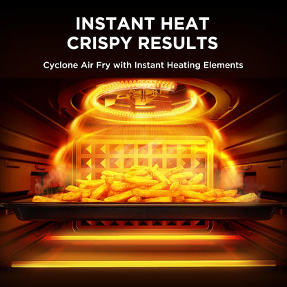 12.7-Quart 6-in-1 Stainless Steel Air Fryer Oven encalife
