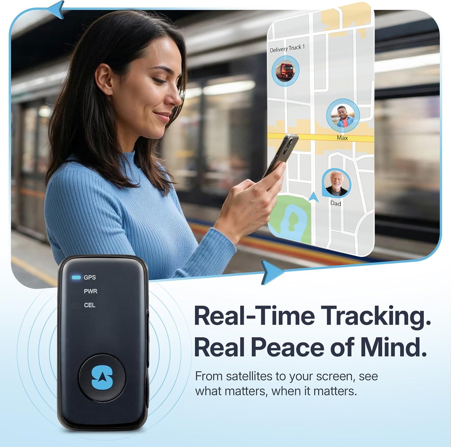 GPS Tracker Real-Time Vehicle Anti-Theft encalife