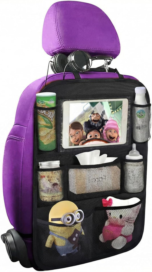 Heavy Duty Backseat Car Organizer with Tablet Holder encalife
