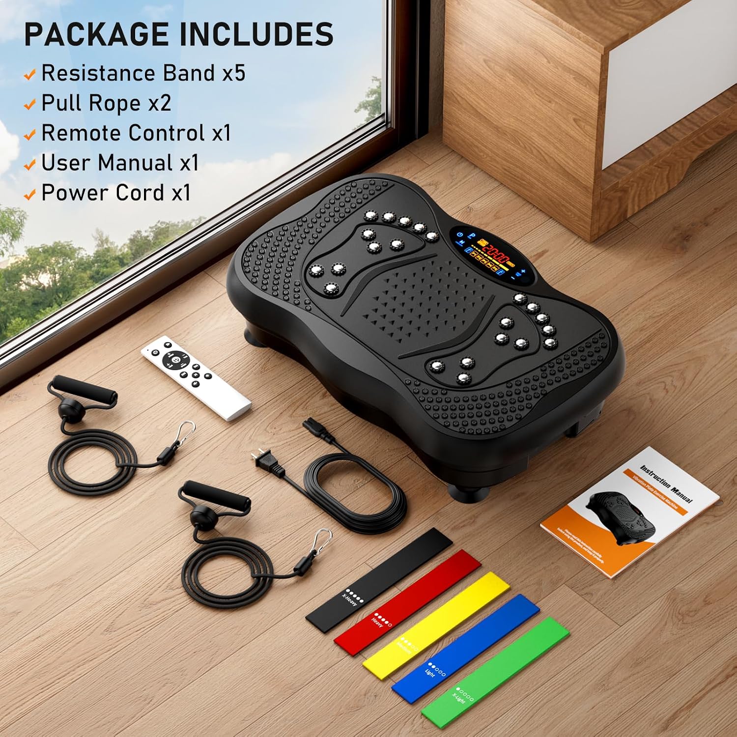 Vibration Plate Machine for Full Body Workouts encalife
