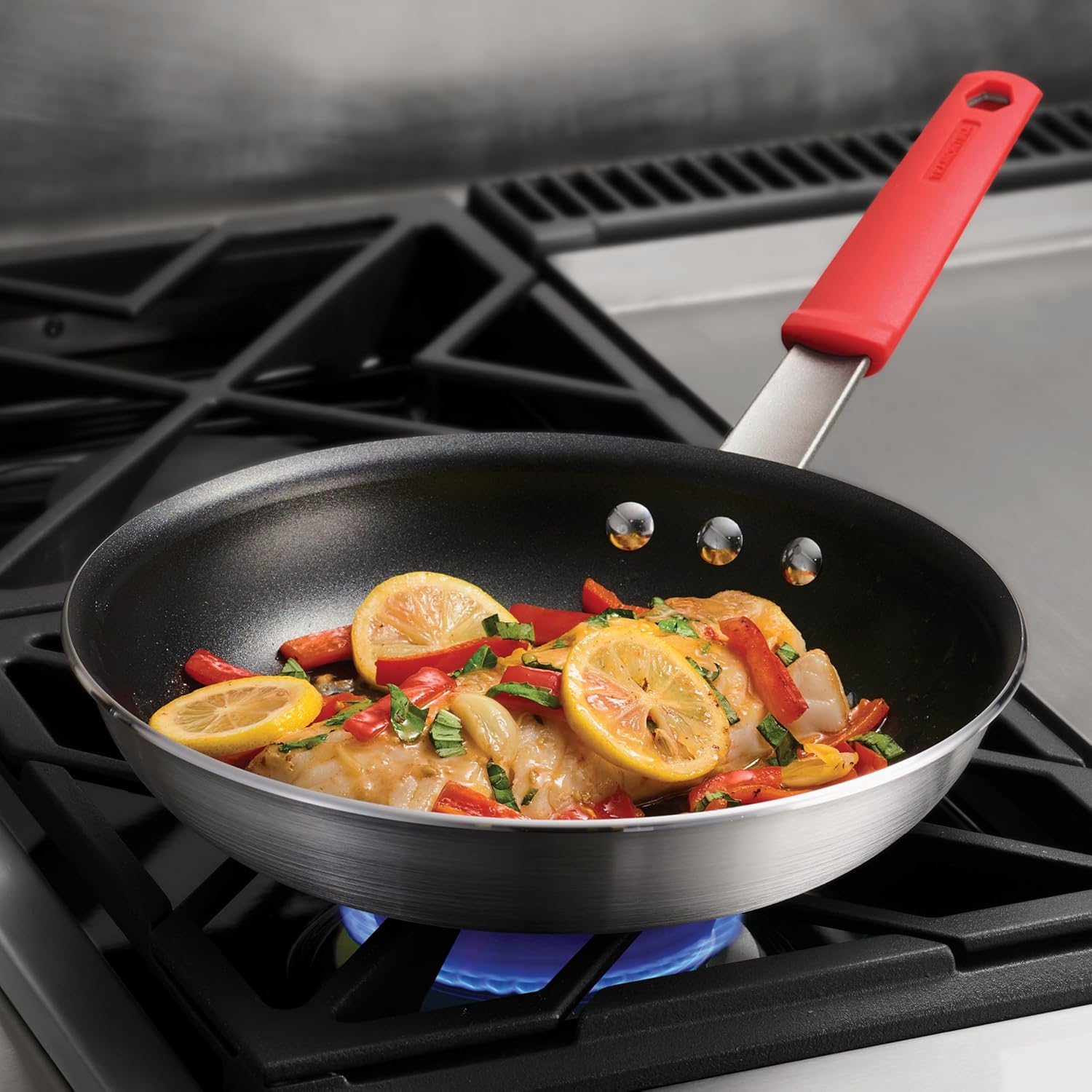 Non-Stick 14-Inch Extra Large Fry Pan encalife