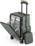 20-Inch Front-Opening Carry On luggage with Detachable Bag encalife